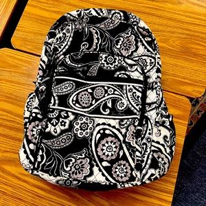 Vera Bradley Backpack in Midnight Paisley design.